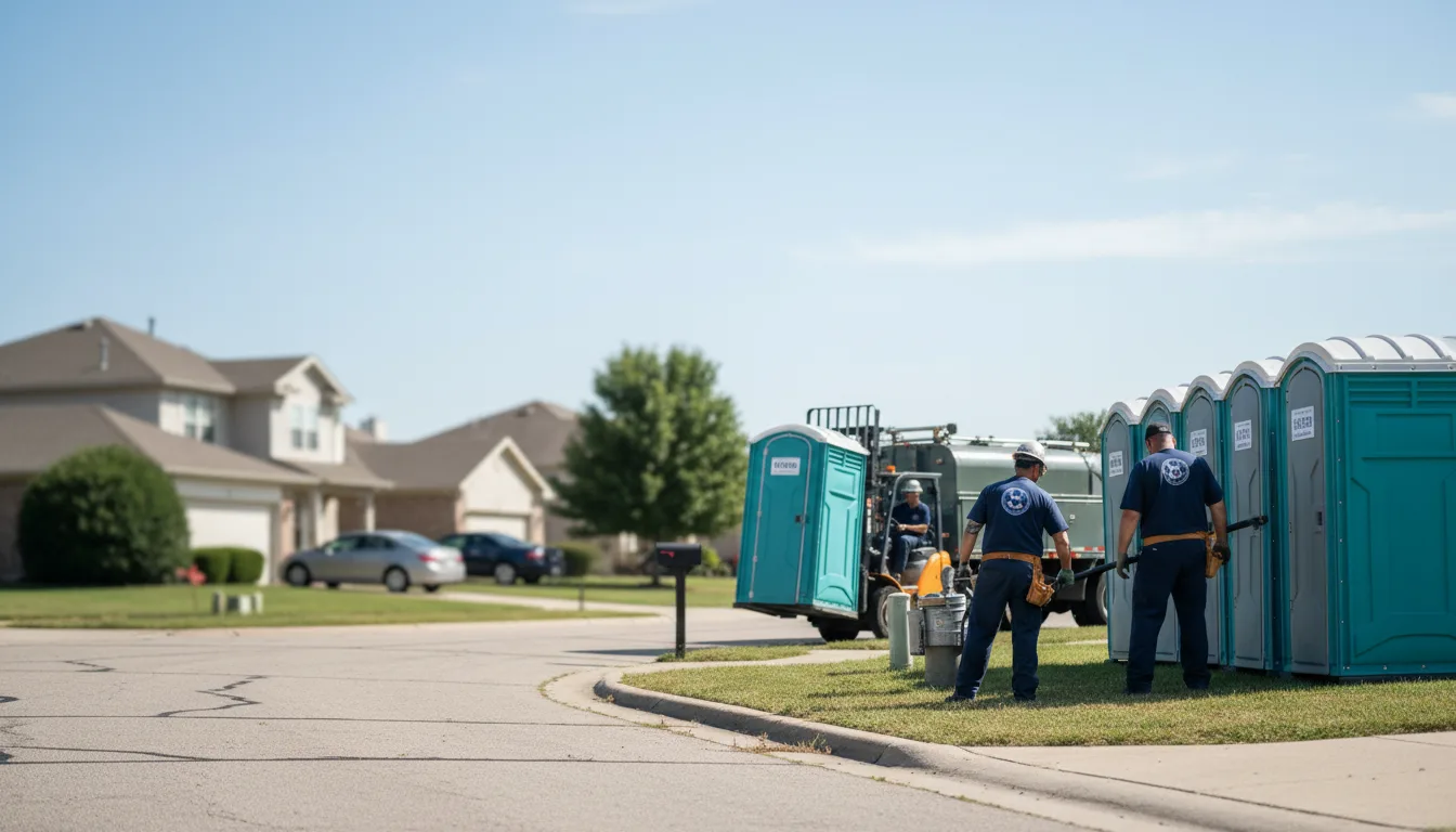 Porta Potty Rental in Rochester, IL near me